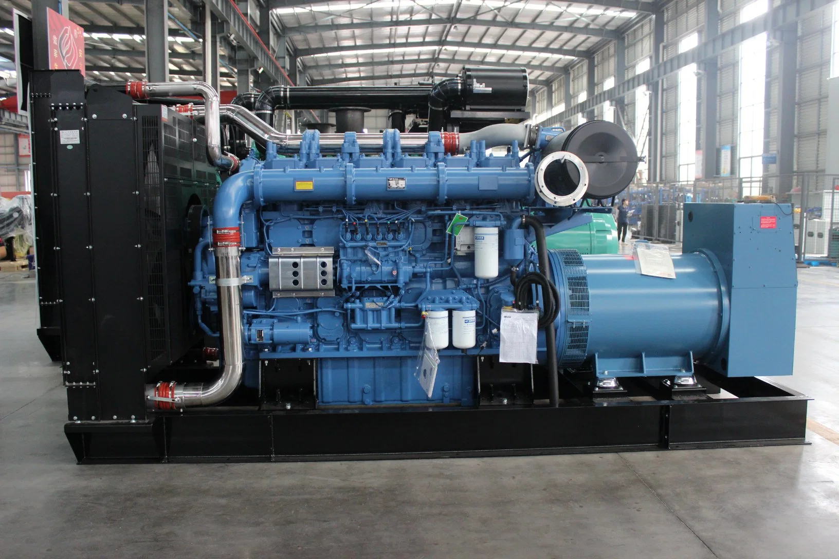 Silent Open Type Yuchai China Soundproof Water Electric Portable Marine Diesel Genset Engine Power Generator