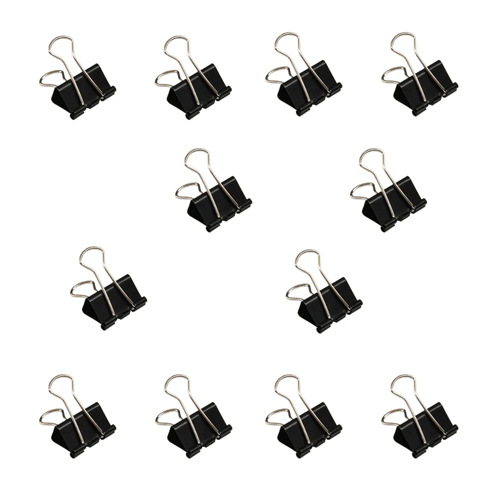 Metal Paper Binder Clips Clamps Office Mini Clips