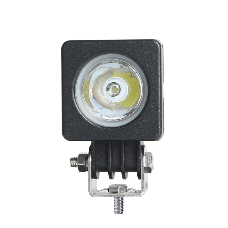 Low Cost CREE 2inch 10W Spot/Flood Mini LED Auto Light Für Offroad Vehicle Mining Marine Timber Truck