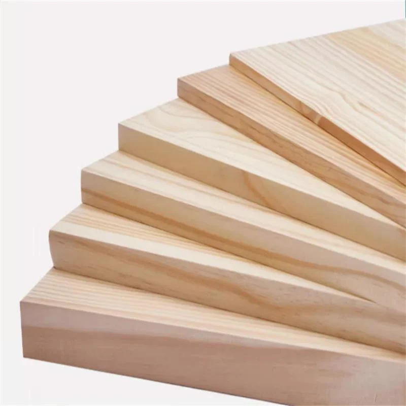 3-40mm Pine Solid Wood Timber Board Pine Finger Joint Wood for Window Frame