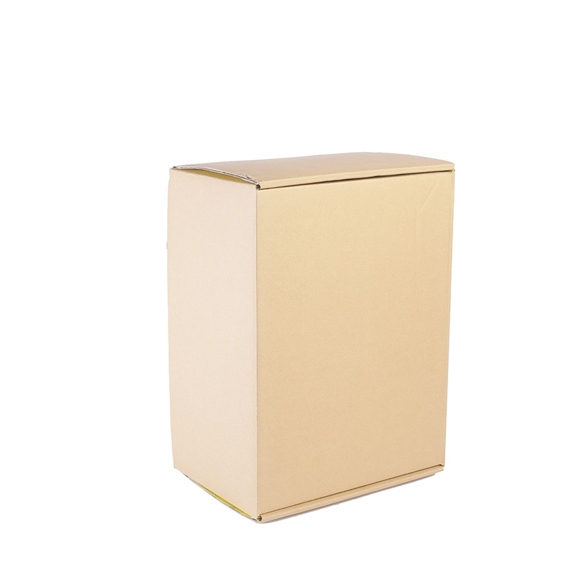 Biodegradable Kraft Stand Custom Logo Brown Paper Box for Clothes Packing