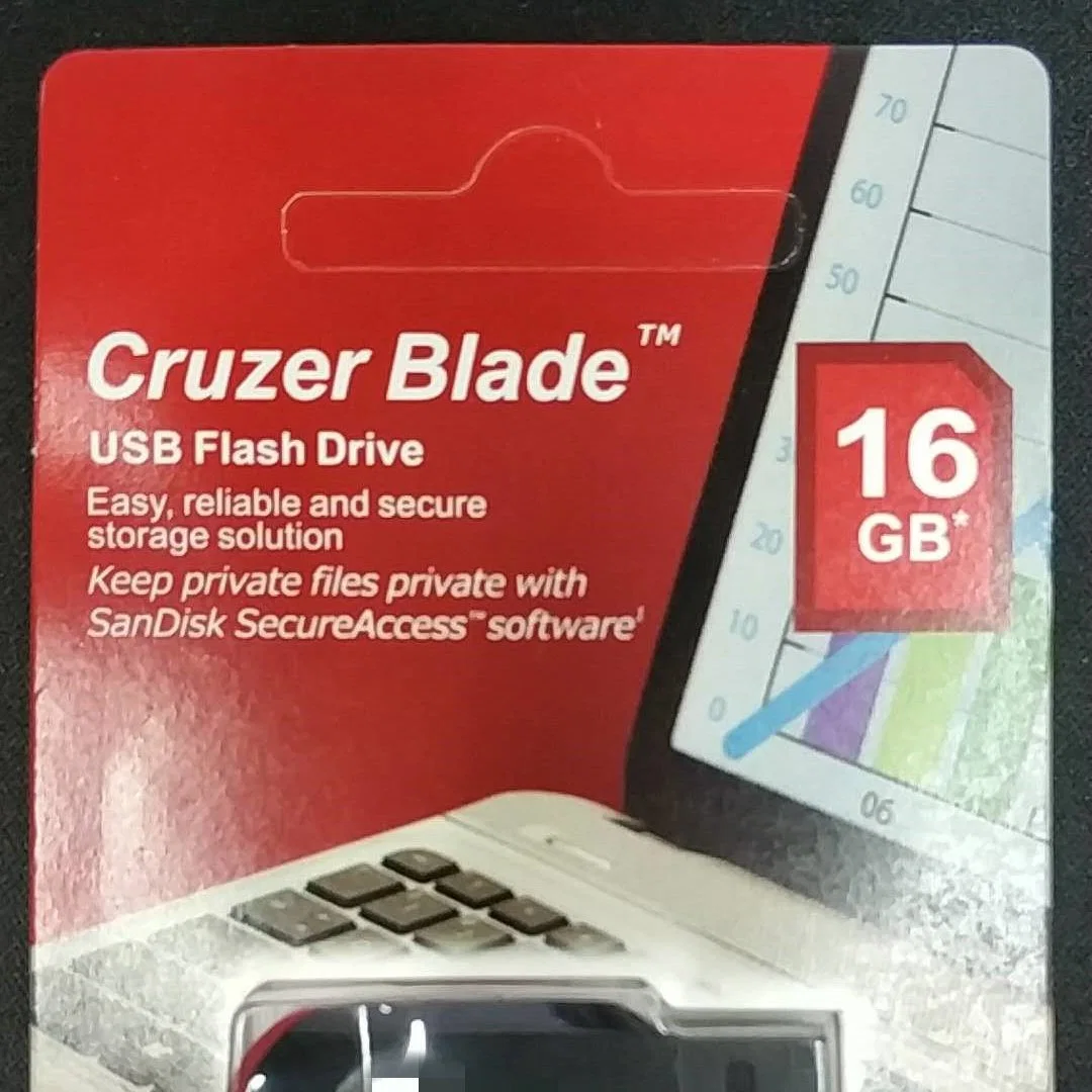 Cruz Pendrive USB 2.0 de lame de 8 Go et 16 Go et 32 Go de disque U Mini Flash 64 Go d'entraînement de 128 Go de disque Flash Memory Stick™ pour PC