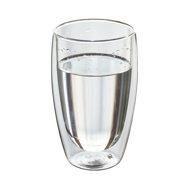 80ml 150ml 250ml 350ml 450ml 550ml 650 ml en verre borosilicaté résistant à la chaleur double paroi en verre de thé de café de l'eau de vaisselle verrerie Vin Bière tasse de lait Mugs