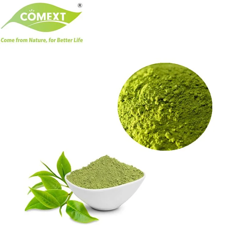 Comext 100% organique naturel produit de santé d'usine de la poudre de thé vert matcha