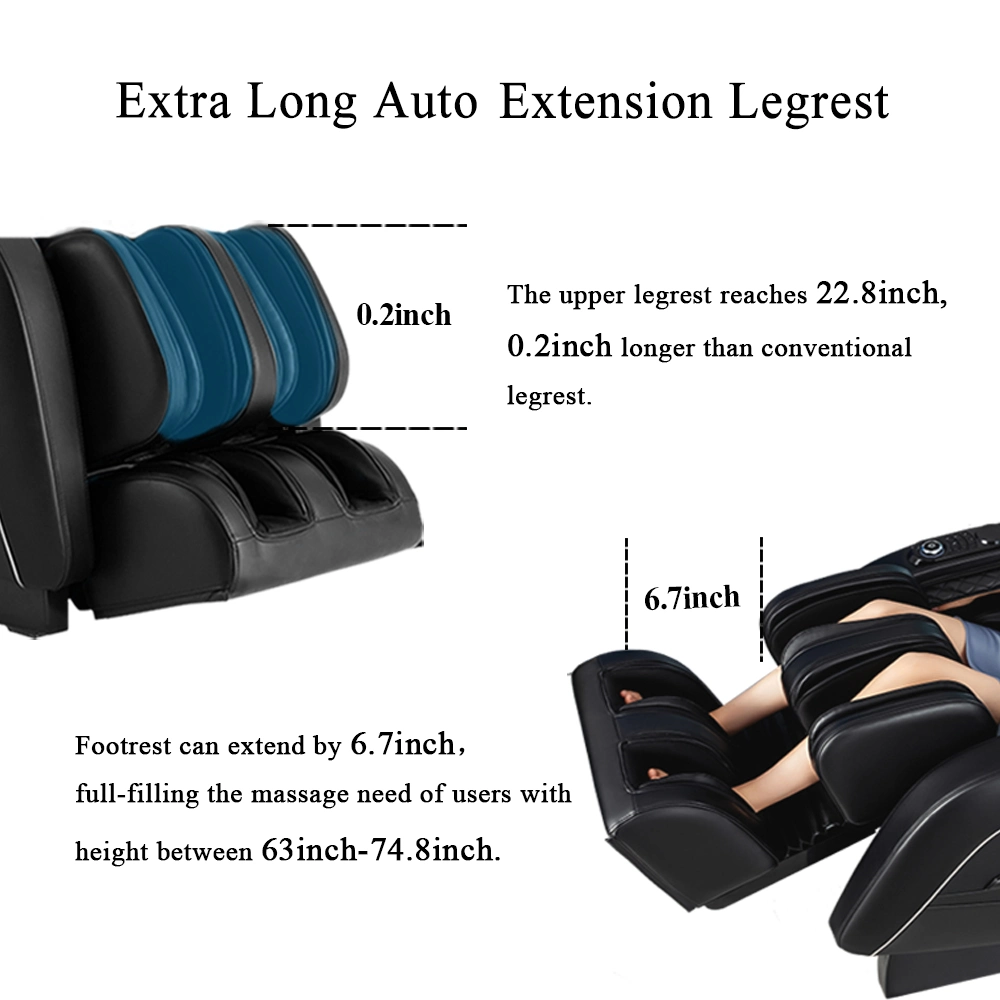 Specialized Bluetooth Music Rotai 4D Neck and Back Massage Chair Hefei Morningstar