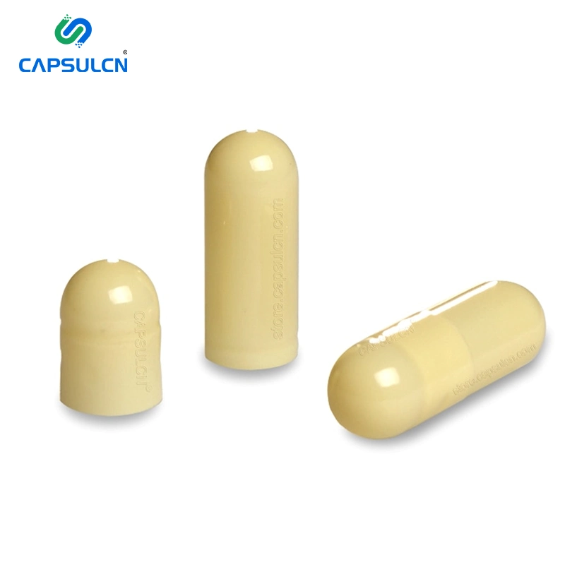 Capsulcn 100% Vegetarian Capsule Pure Transparent Vegetarian Empty Capsule Support Customization