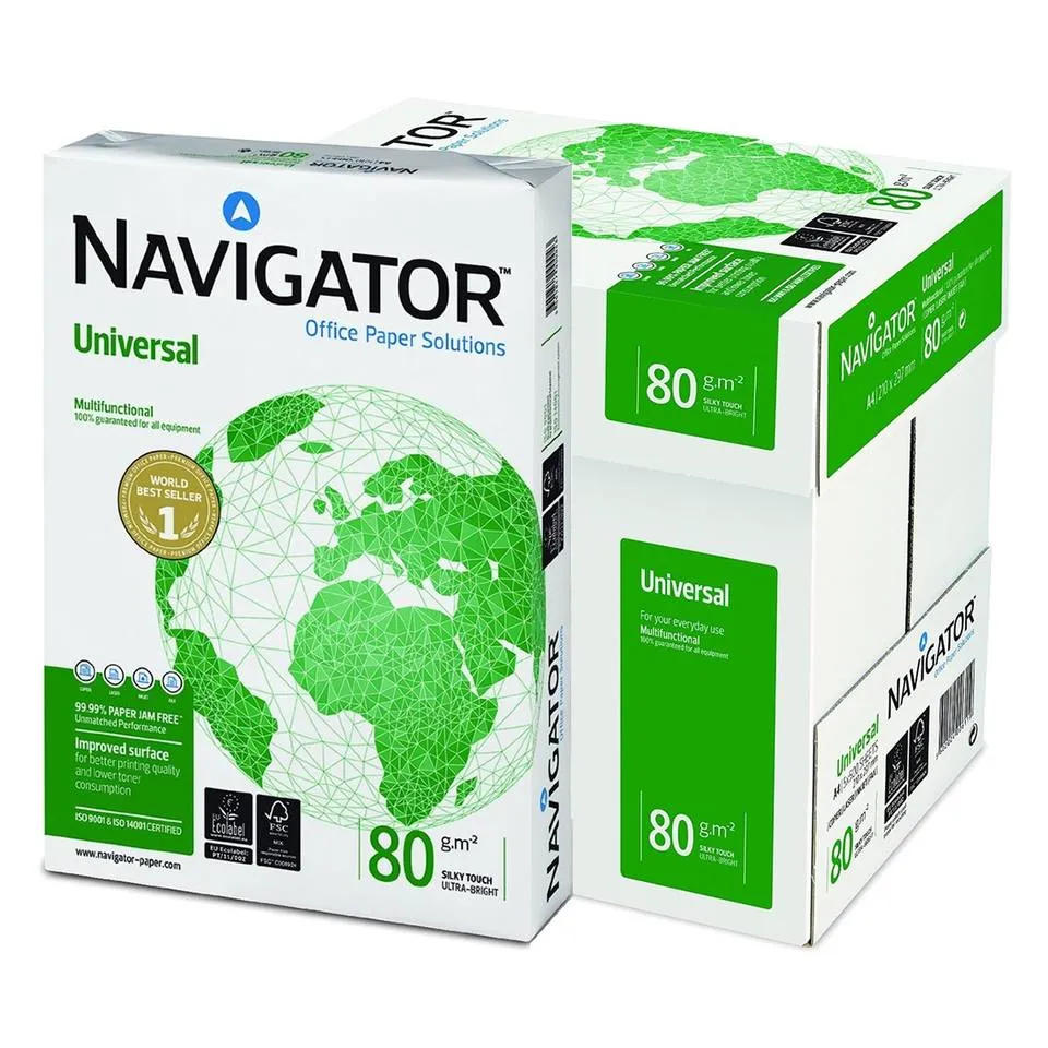 Wholesale/Supplier Wood Pulp Navigator Paper White A4 Size 500 Sheets