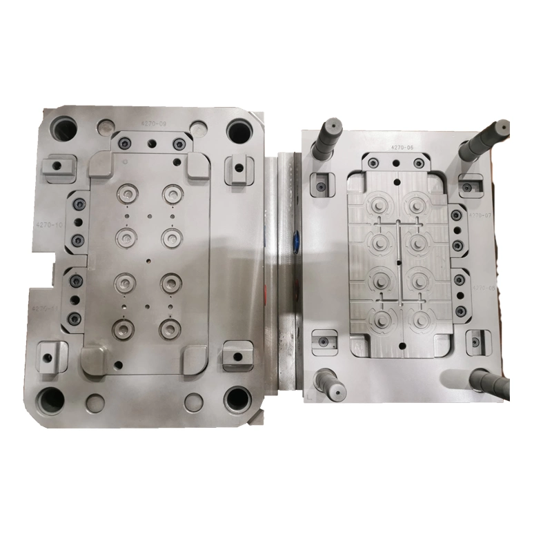 High Precision Auto Precision Terminal Connector Electric Auto Wireharness Housing Connector Plastic PA66/PBT+30GF Peek Injection Molding Mould