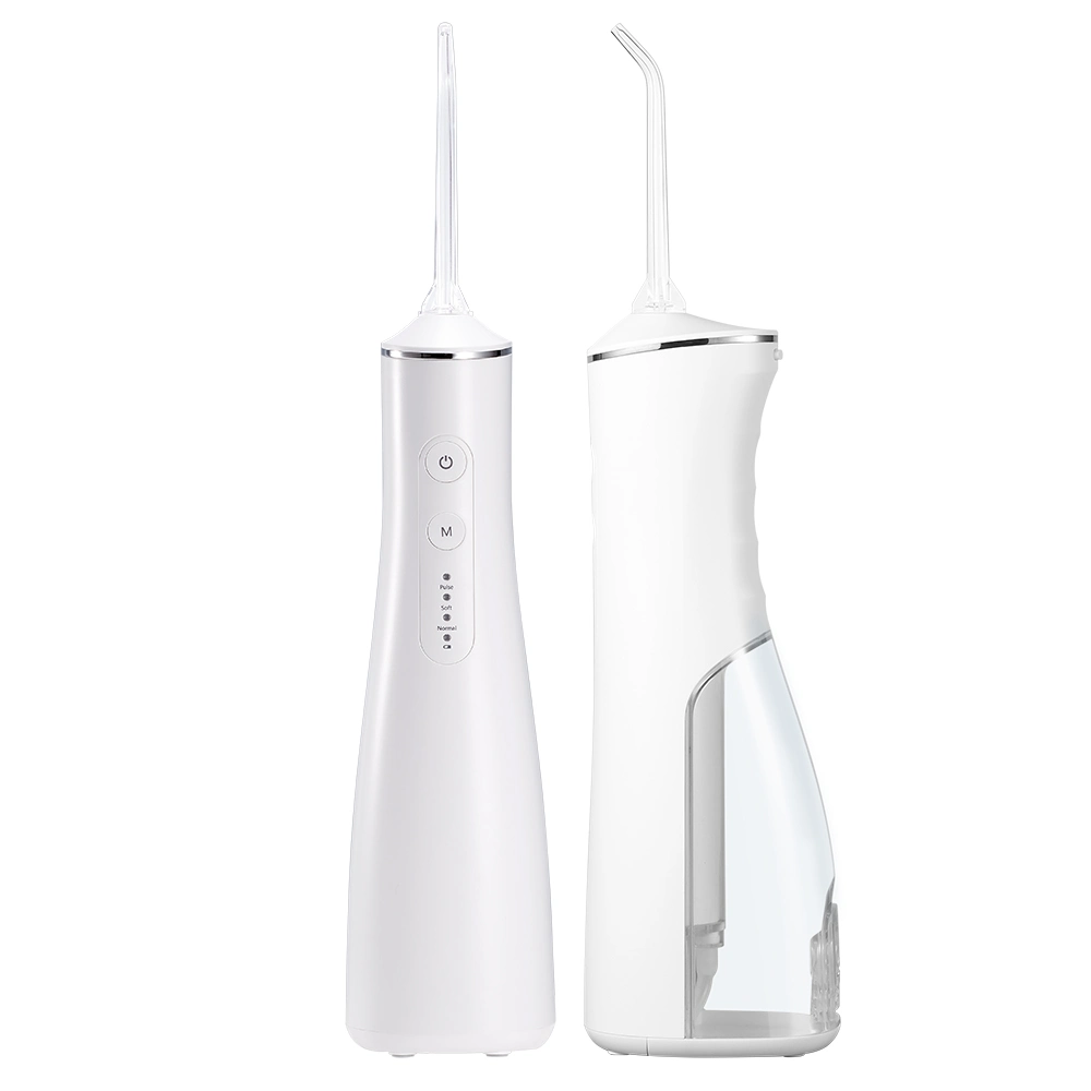 Nuevo diseño Ximalong 200ml Uso doméstico inalámbrico Irrigator Flosser Oral Dental diente con una batería recargable Flosser agua
