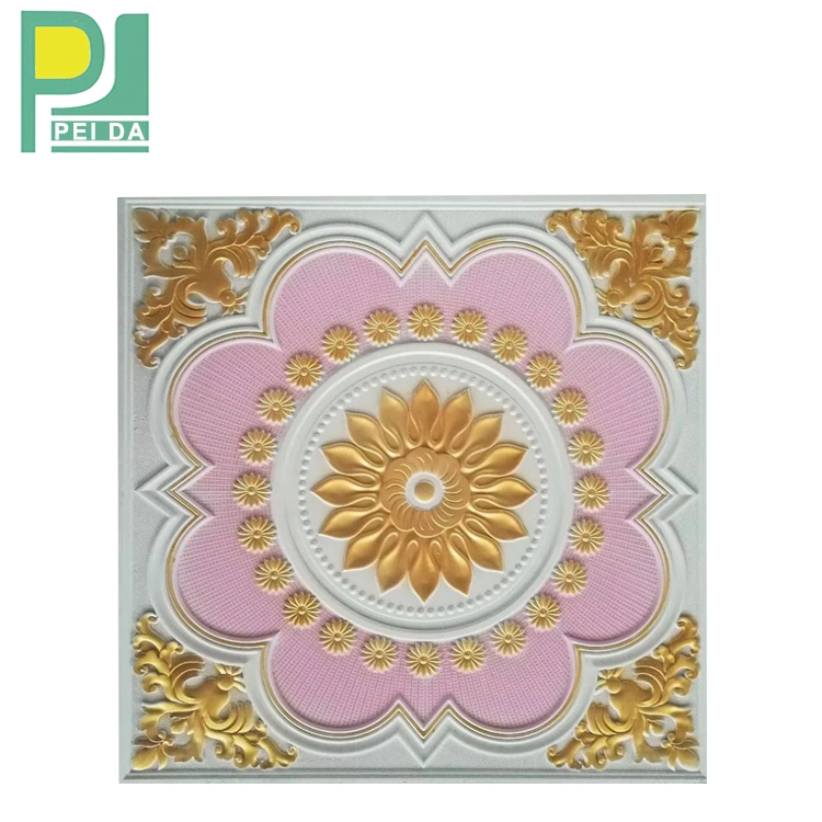 Pop Water Resist 60X60 9mm Color Calcium Gypsum Ceiling Board