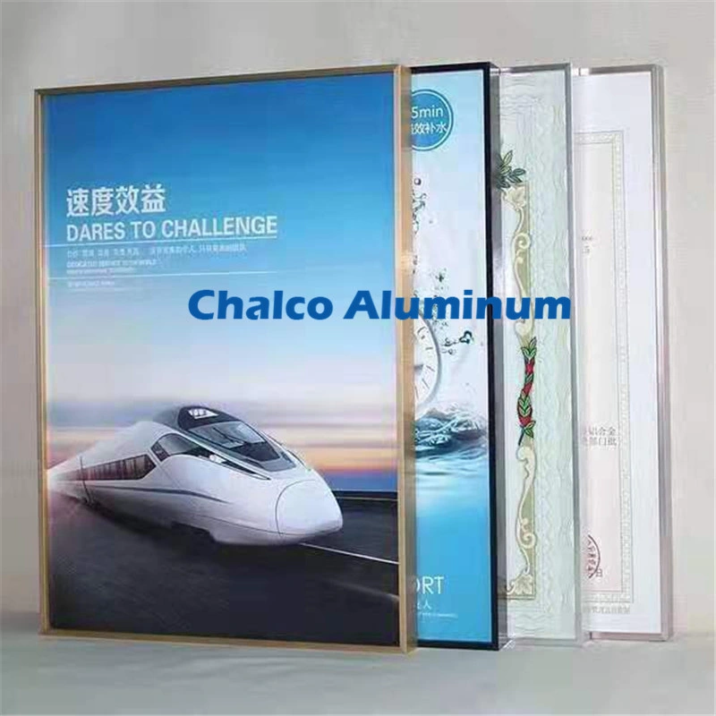 6060/6061/6082/6063/6005/6463 Advertising Aluminium Frames for Toilet Doors