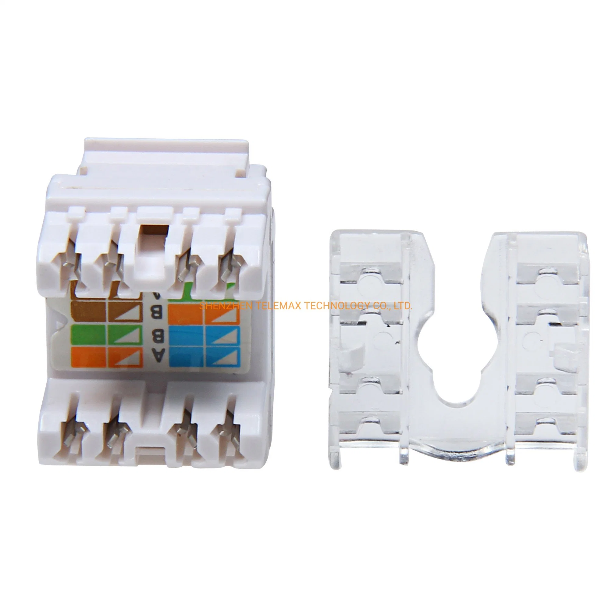 Cat 6 UTP Jack Keystone 180 Grau Mini-Body