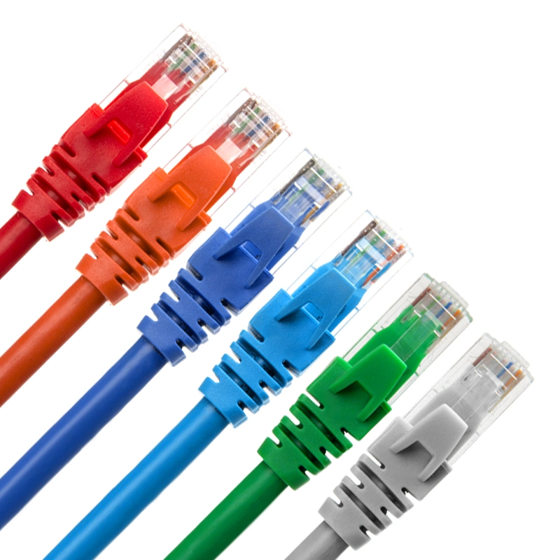 Cat5e UTP чистого Купер кабель 4 пары 26AWG RJ45 1 м кабель питания исправлений