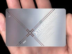 Custom Aluminum Business Card and Metal Business Card