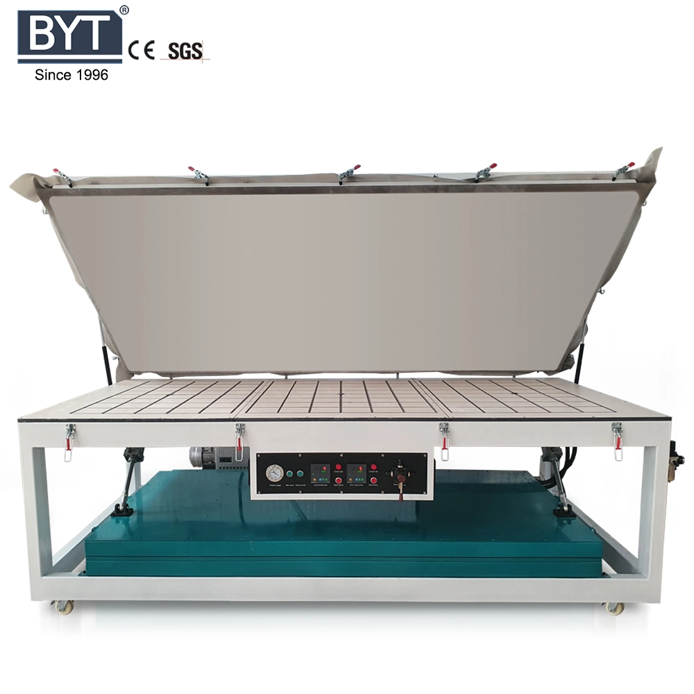 Silicone Rubber Vacuum Heat Press Machine for Shell Veneer Vacuum Membrane Laminating Press Machine