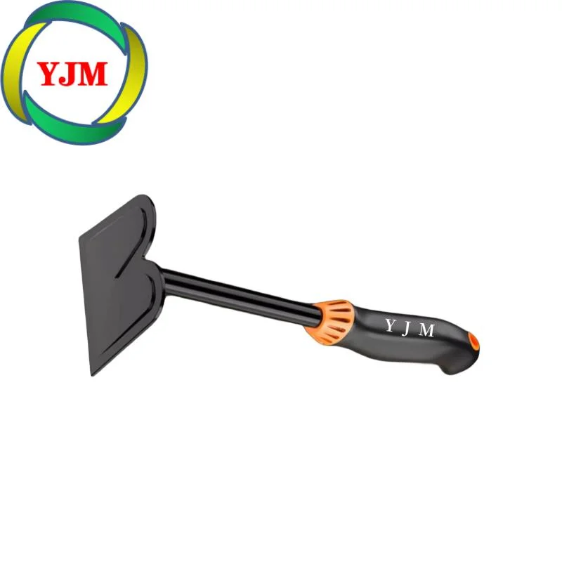 Three-Pronged Garden Tool with Rubber Handle