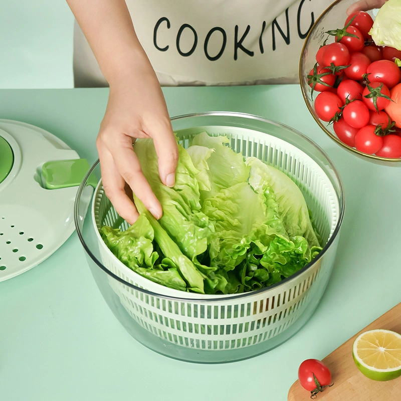 for Kitchen Washing Vegetables Made of ABS Plastic Manual Drain Basket