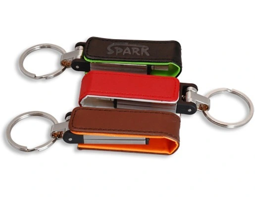 USB Flash Drive Factory Custom Creative Leather Printable Logo Car Music Storage Memory Stick 128GB Pendrive