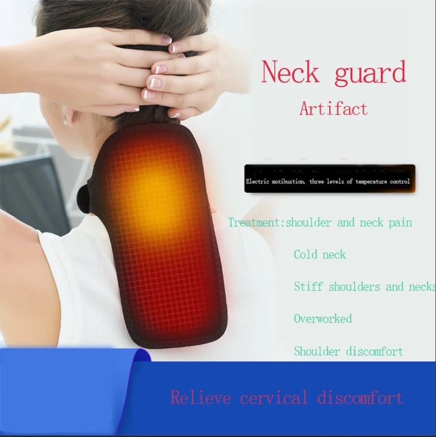 Neck Brace Therapy Home Care Products Pain Relief 5V Heating Element Waterproof Moxibustion Self Heating