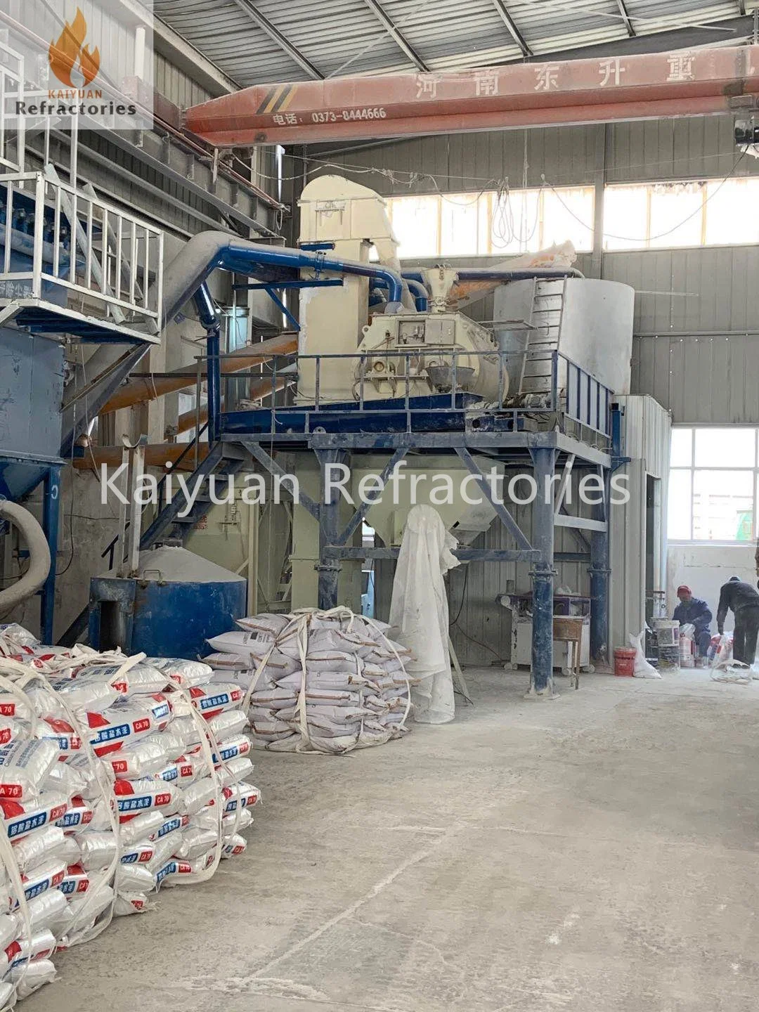 Refractory Castable for Circulating Fluidized Bed Boiler