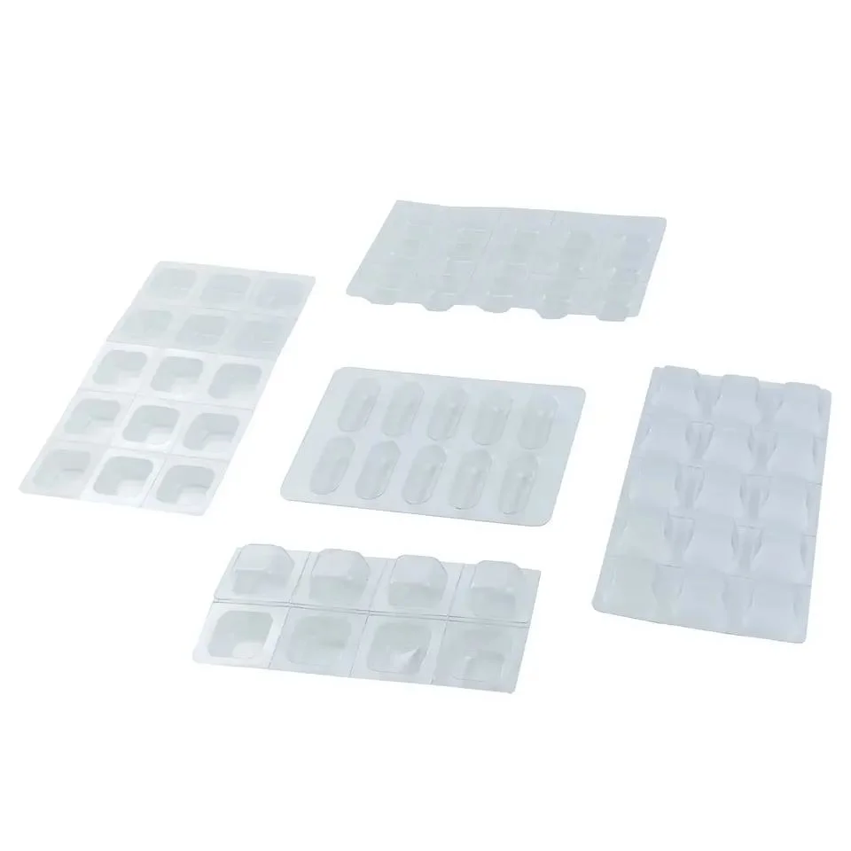 Accept Custom Virgin Material Disposable Plastic Pill Capsule Blister Packaging Tray Medical