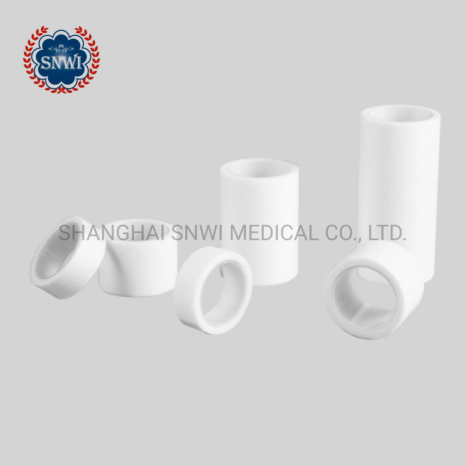 Medical Breathable PE Adhesive Surgical Tape Transpore White Surgical Tape/Silk Tape