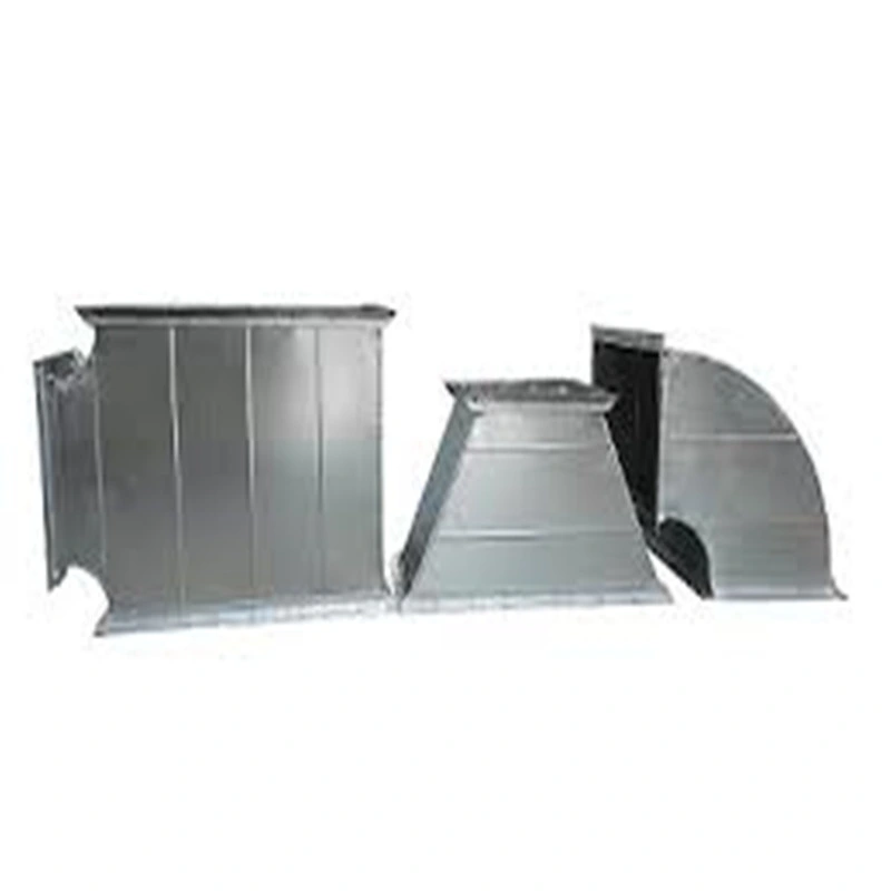 HVAC Ventilation Duct Smokeless Anti-Bacteria Semi-Finished/Finished Alloy Air Duct