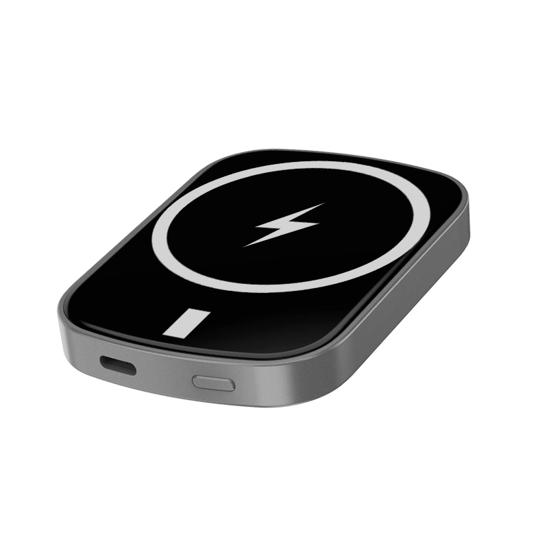 Original Mini Slim Portable Pd18W 5000mAh Powerbank Magnetic Wireless Charging Power Bank for iPhone 12