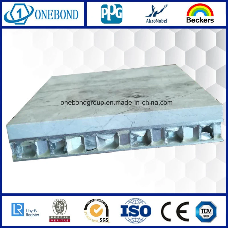 Surface Fiberglass Stone Honeycomb Panel for Decoration