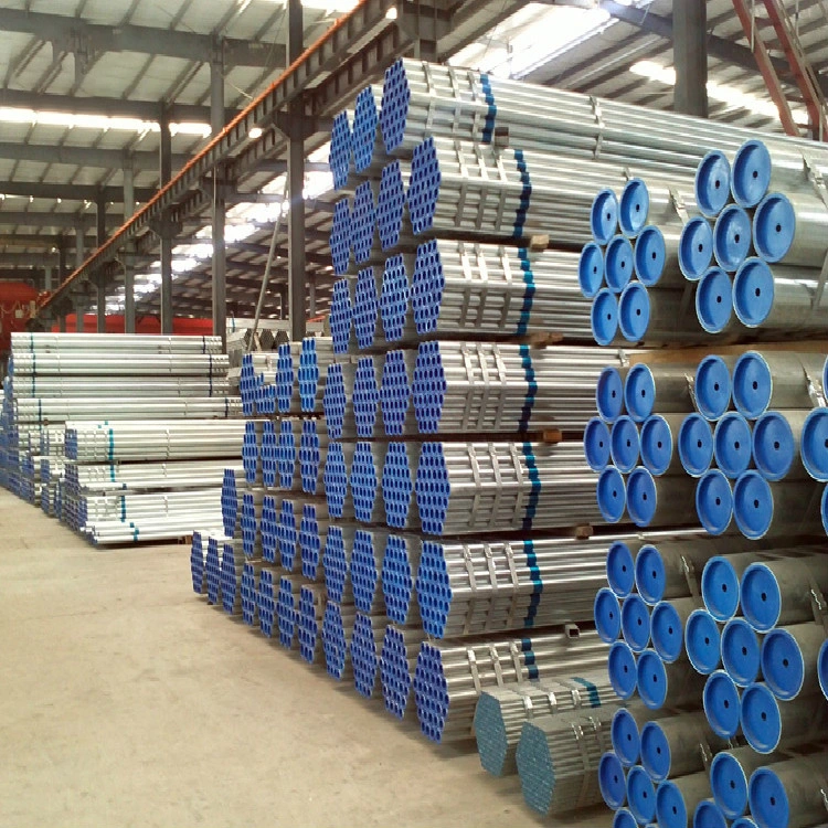 110mm Gi 2.5 Inch 8m 6 Meter Length Pre Galvanized Steel Pipe 1/2 Inch Greenhouse