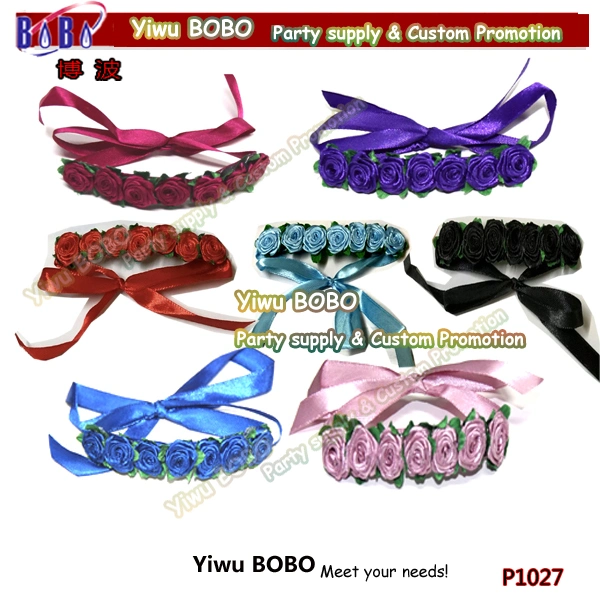 Party Items Wedding Flower Hair Flower Dance Ballet Bun Dance Products Baby Hair Jewelry (P1027)