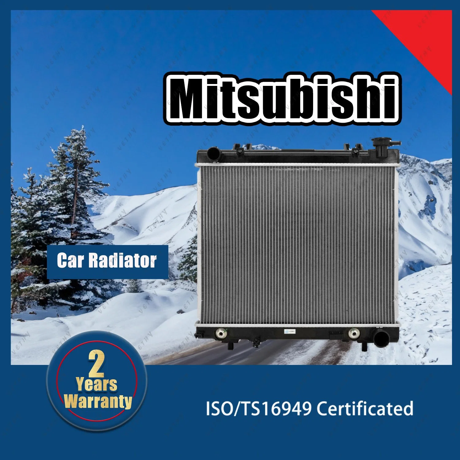 Superior Heat Dissipation Radiator for Mitsubishi L200 Triton - Performance Cooling, Genuine Part