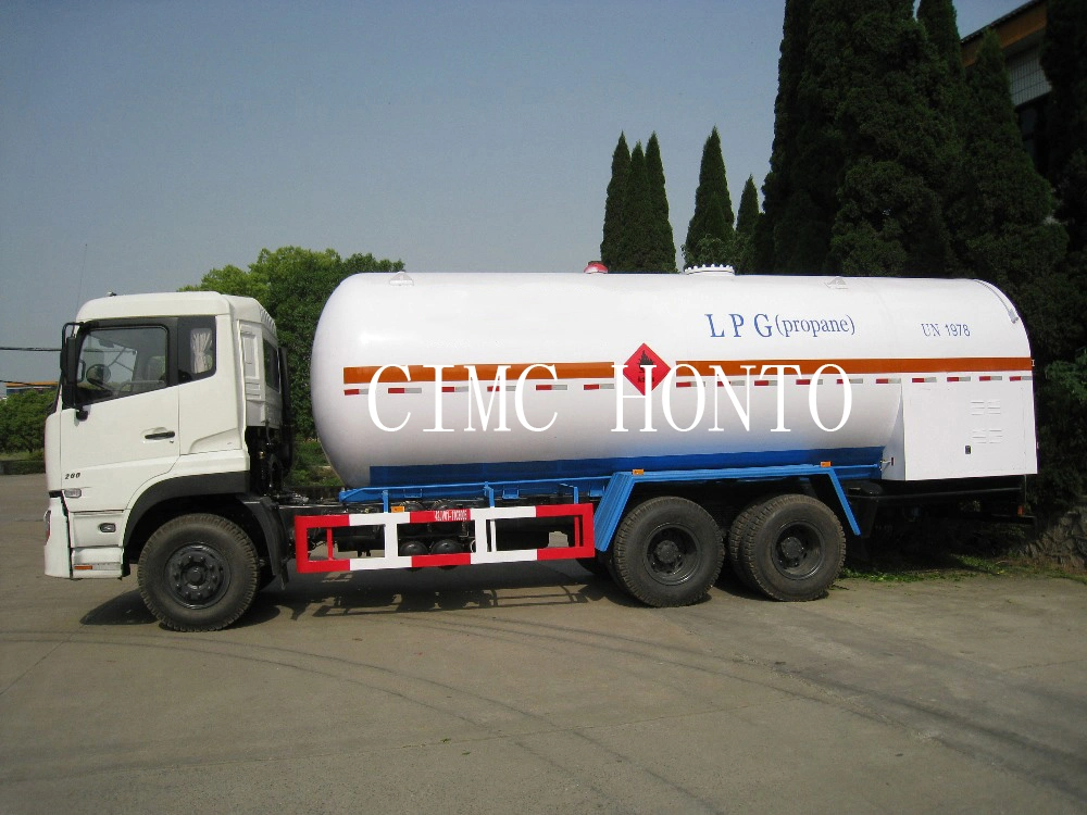 LPG Gas Tanker Truck Transportation