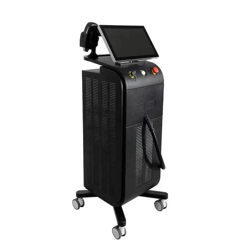 Diode laser 808nm machine d'enlèvement de cheveux Personnaliser couleur poignée puissance Longueur d'onde