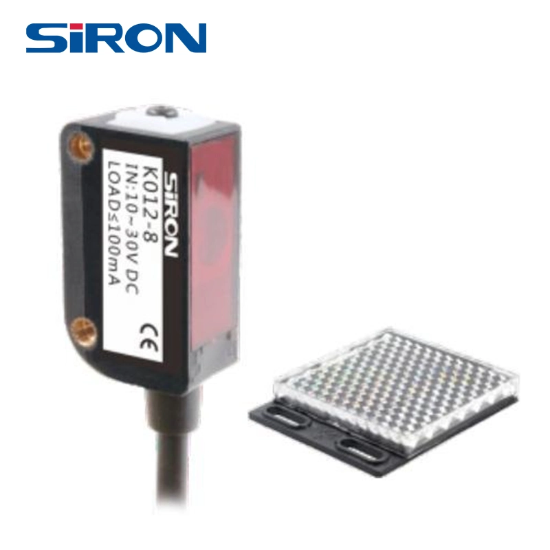 Siron K015-2 Diffuse Reflection Type 12~24V DC Infrared Photoelectric Switch Photoelectric Detecting Sensor