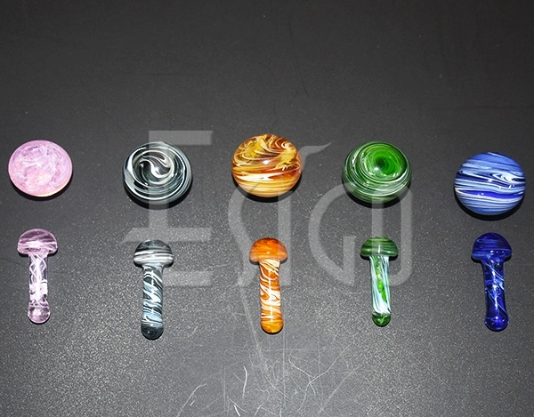 Esigo Wholesale/Supplier Terp Pearls Slurper Small Beads Sets Dichro Pillar Glass Marble