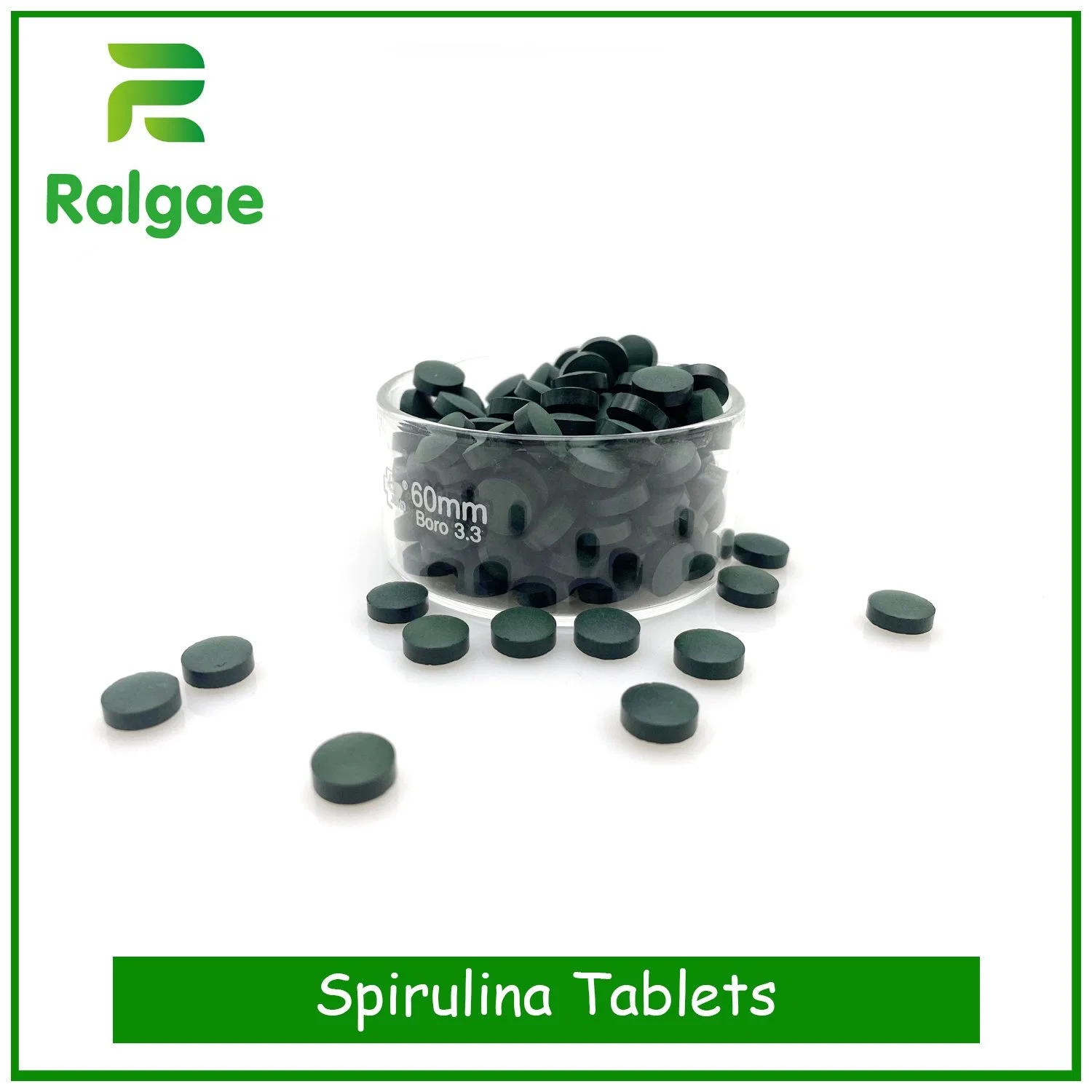 High quality/High cost performance OEM Bulk Human Dietary Supplement Tablet Spirulina