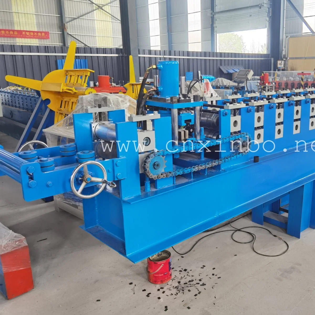 Roller Shutter Door Roll Forming Machine Roofing Sheet Metal Door Making Machine