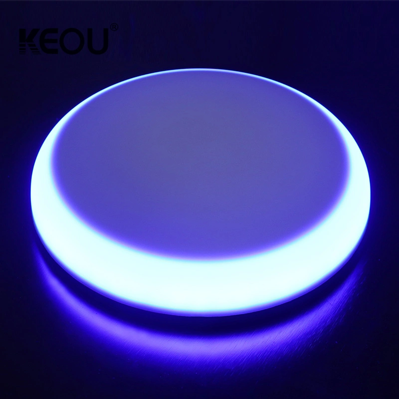 Keou Modern 36W bicolore rond blanc RVB Dual Color Clean Éclairage de la salle LED pour salle blanche