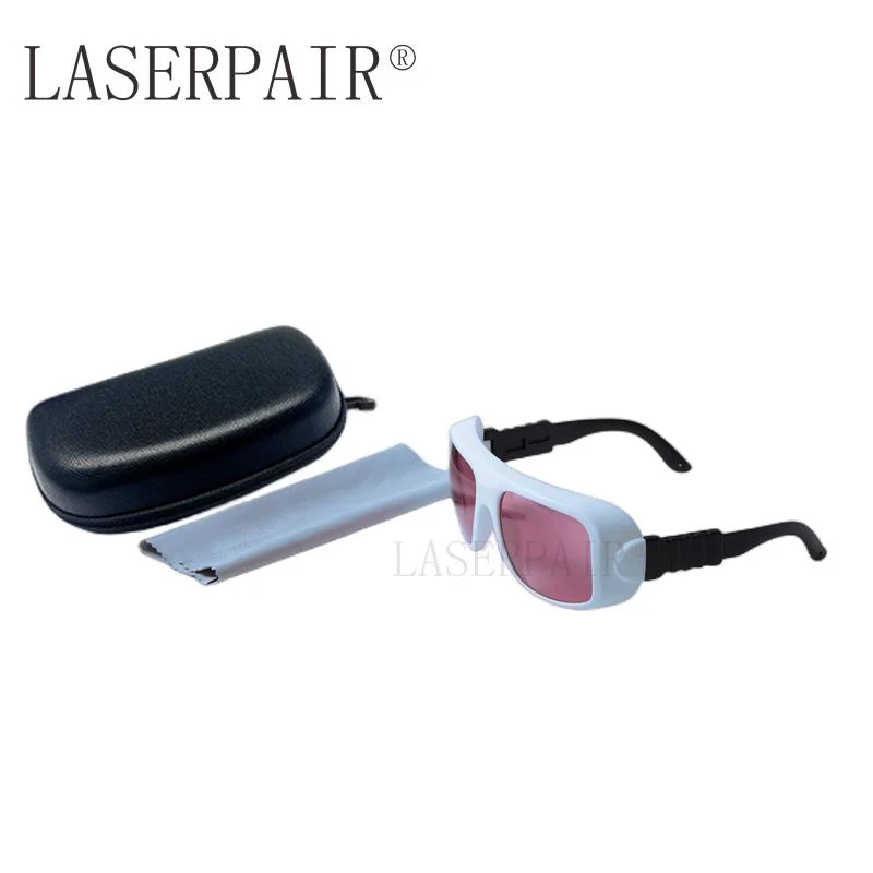 808nm Laser Safety Glasses for Diode Lasers with White Frame 52