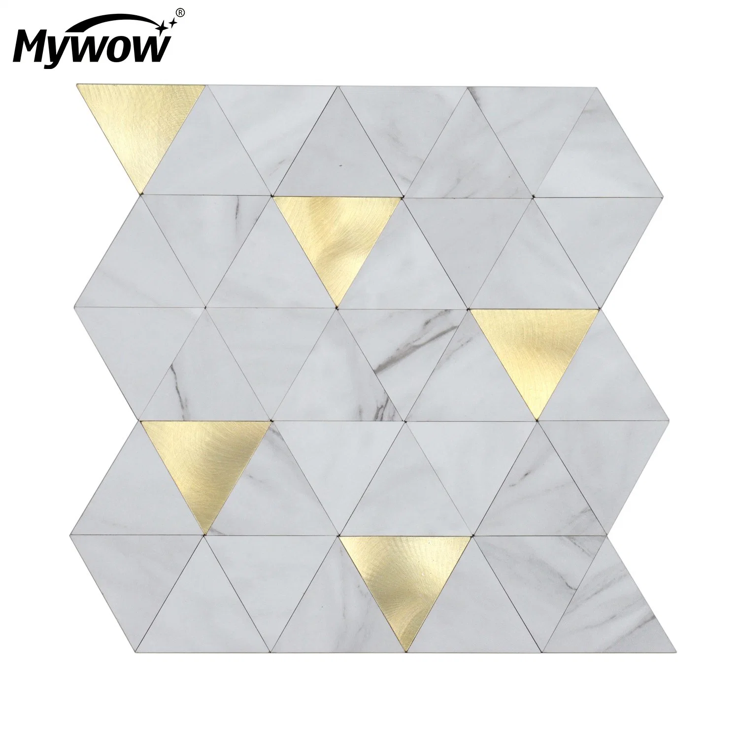 Mywow PVC Plastic Adhesive Vinyl Surface Mosaic Tiles