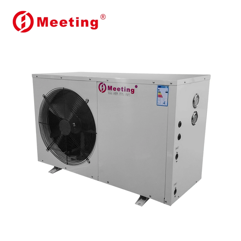 Meeting Heating 12kw Side Blowing Air Source Heat Pump 380V Valley Wheel