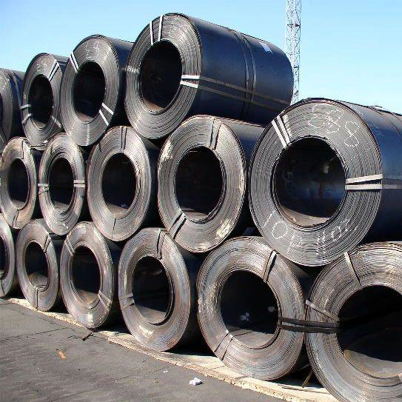 Q235B S355jr A36 DC01 Cold Rolled Hot Rolled Carbon Steel Round Coil Rolls