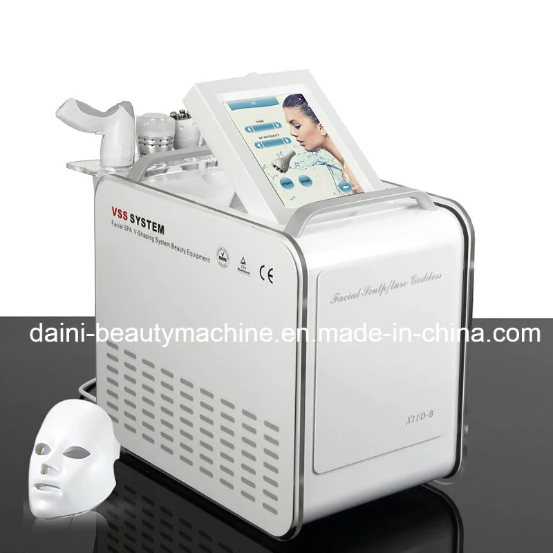Praktische tragbare Hydra Microdermabrasion Gesichtsbeauty Maschine mit Jet Peel / Wasserschälen / Sauerstoffsprühfunktion mit Maske