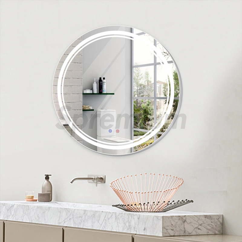 Anti Fog Decorative LED Mirror Smart Mirror Wholesale/Supplier LED Bathroom Backlit Wall Glass Vanity Mirror