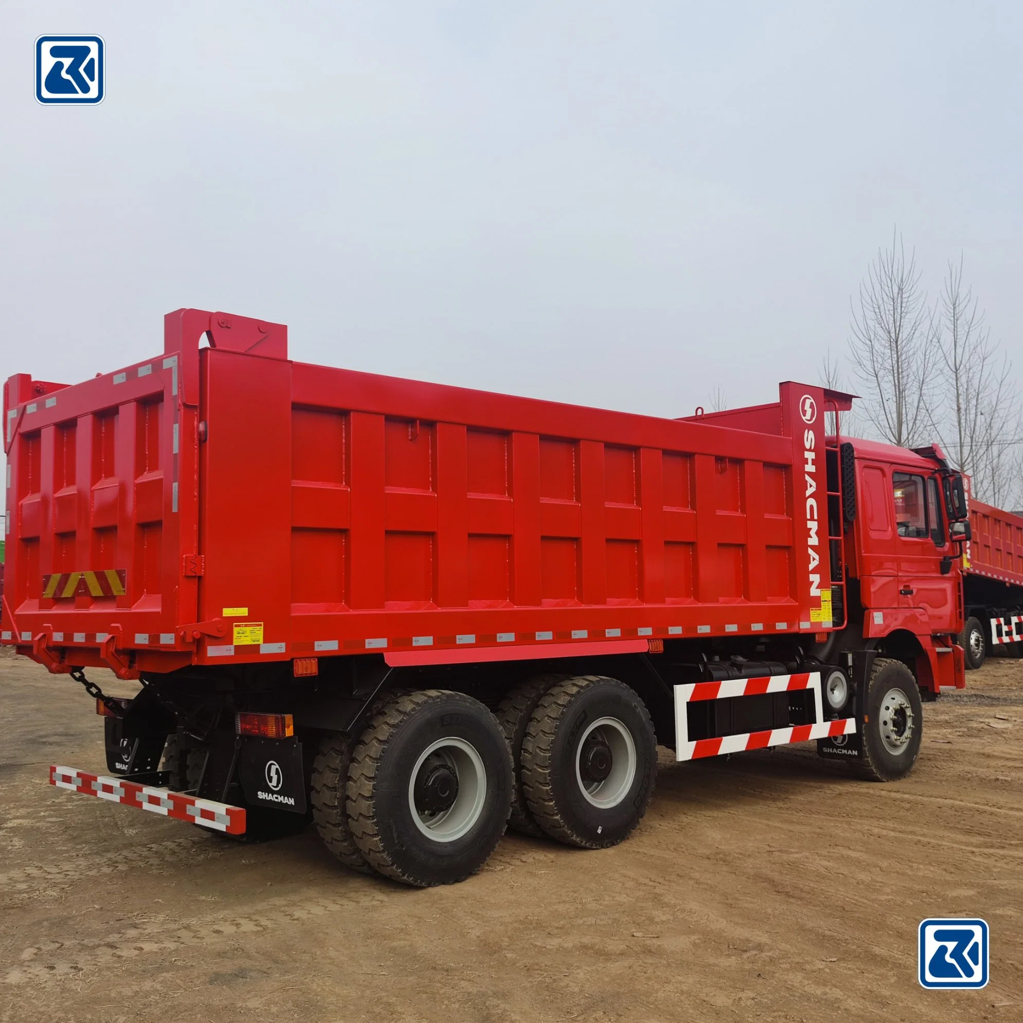 2023 ans HOWO Shacman conduite à droite 30 tonnes de plus Camion de benne pour le transport routier