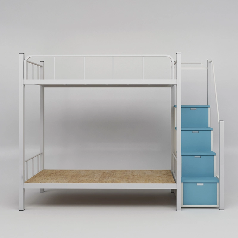 Single Couch Bed Cheap Metal Frame Bunk Bed Double-Deckers Beds