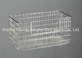 Stainless Steel Freezer Welded Storage Basket for Icebox