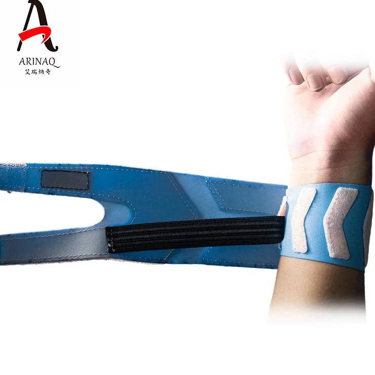 Wholesale/Supplier Professional Sports Adjustable Compression Wristband Basketball Anti-Sprain Wrist Brace