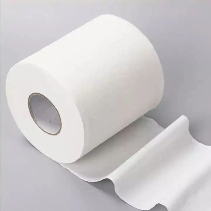 China Supplier Hot-Sale Water Soluble and Flushable Flushability Paper Printing Toilet Paper 6 Ply Toilet Roller Paper